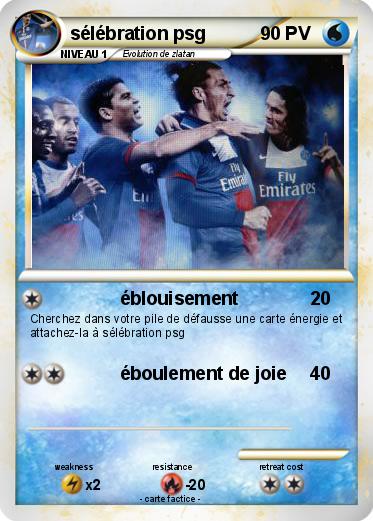 Pokemon sélébration psg