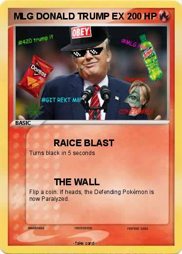 Pokemon MLG DONALD TRUMP EX