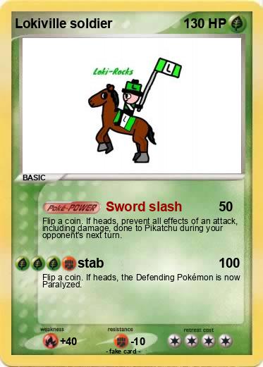 Pokemon Lokiville soldier