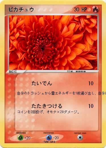 Pokemon ピカチュウ