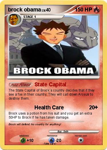 Pokemon brock obama