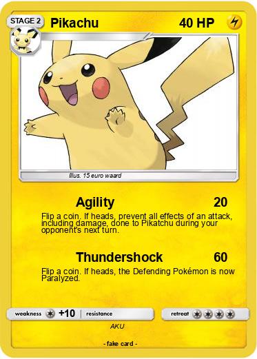 Pokemon Pikachu