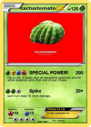 Pokemon cactustomato