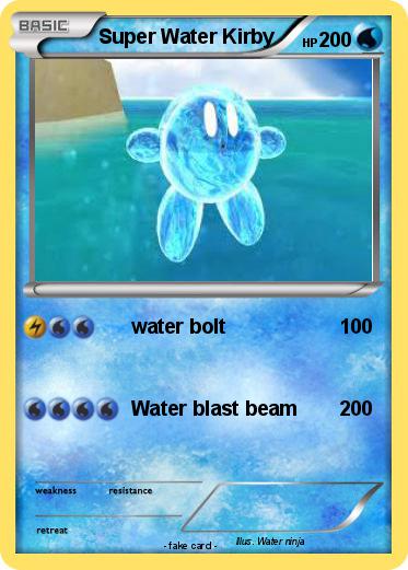 Pokemon Super Water Kirby