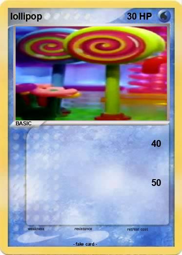 Pokemon lollipop