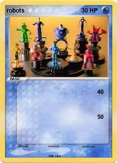 Pokemon robots