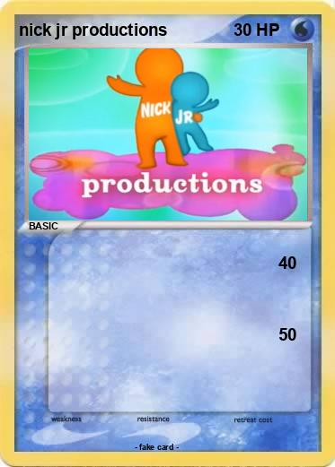 Pokemon nick jr productions