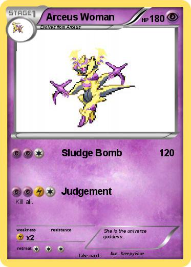Pokemon Arceus Woman