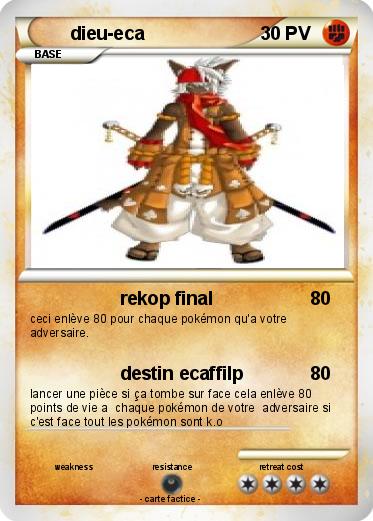Pokemon dieu-eca