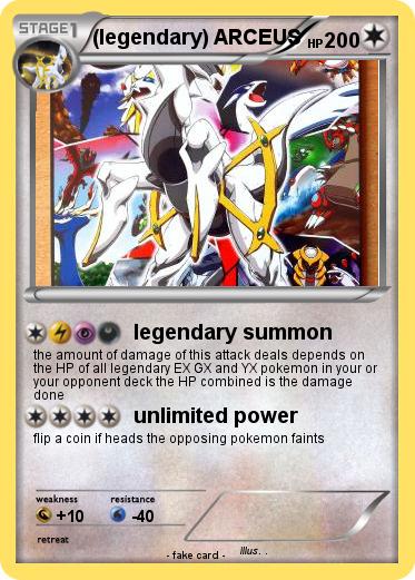 Pokemon (legendary) ARCEUS