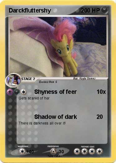 Pokemon Darckfluttershy