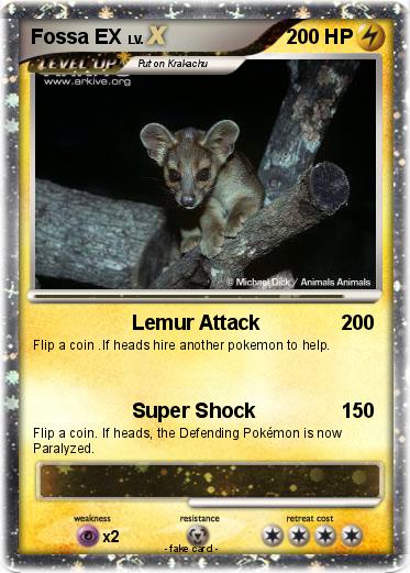 Pokemon Fossa EX