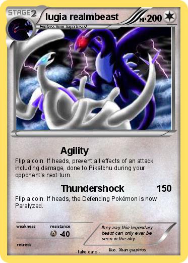 Pokemon lugia realmbeast