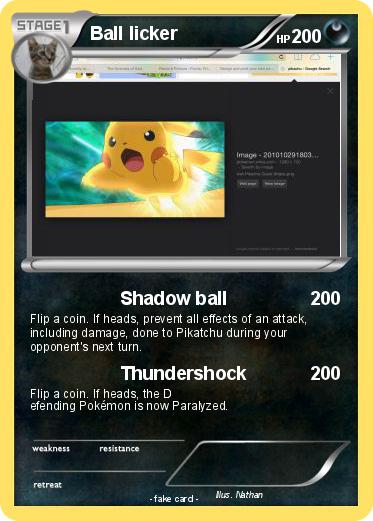 Pokemon Ball licker