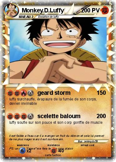 Pokemon Monkey.D.Luffy
