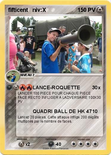 Pokemon fifticent   niv:X
