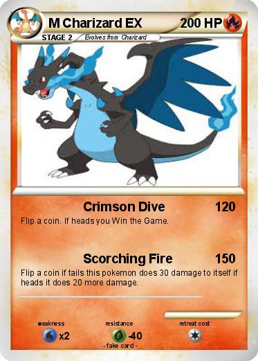 Pokemon M Charizard EX
