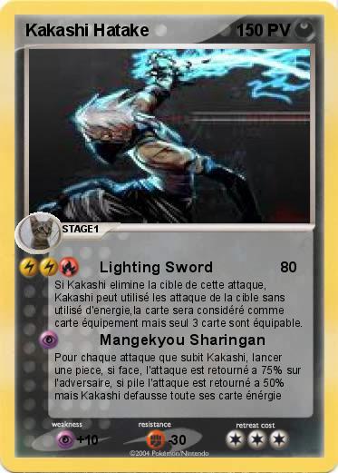Pokemon Kakashi Hatake