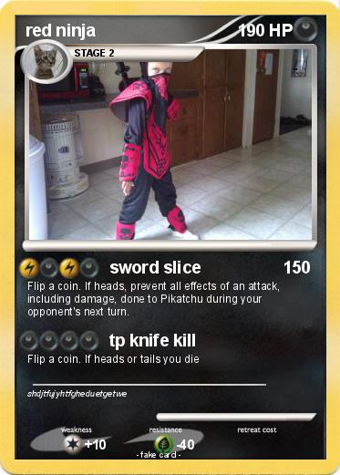 Pokemon red ninja