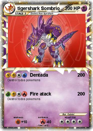 Pokemon tigershark Sombrio