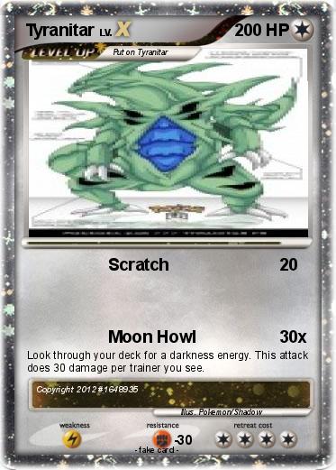 Pokemon Tyranitar