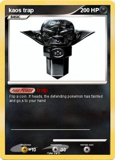 Pokemon kaos trap
