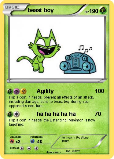 Pokemon beast boy