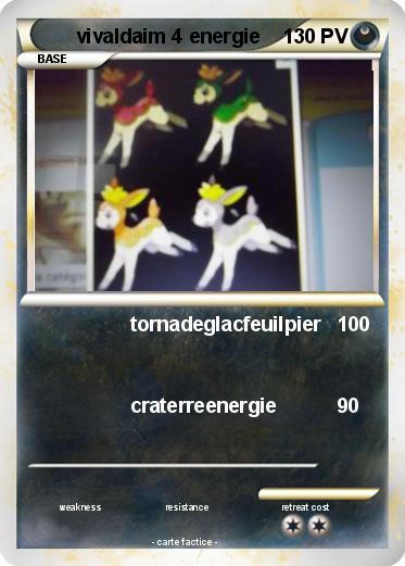 Pokemon vivaldaim 4 energie