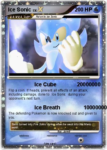 Pokemon Ice Sonic