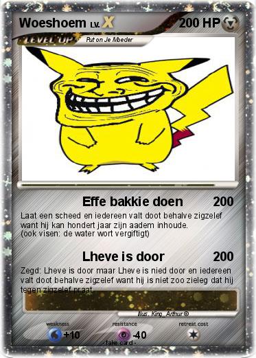 Pokemon Woeshoem