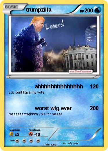 Pokemon trumpzilla