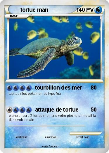 Pokemon tortue man
