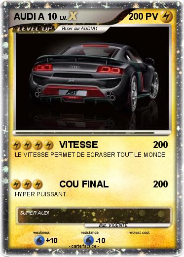 Pokemon AUDI A 10
