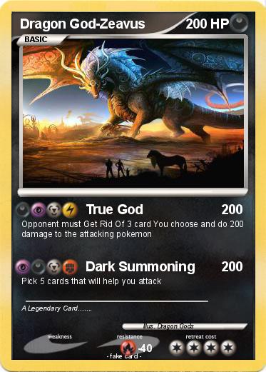 Pokemon Dragon God-Zeavus