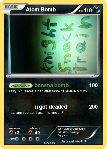 Pokemon Atom Bomb