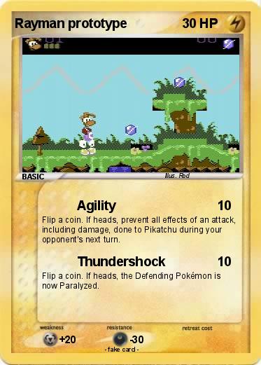 Pokemon Rayman prototype