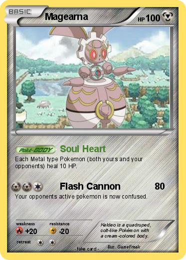 Pokémon Magearna 25 25 - Soul Heart - My Pokemon Card