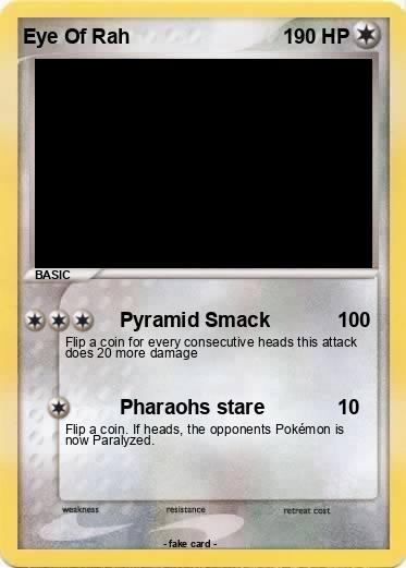 Pokemon Eye Of Rah