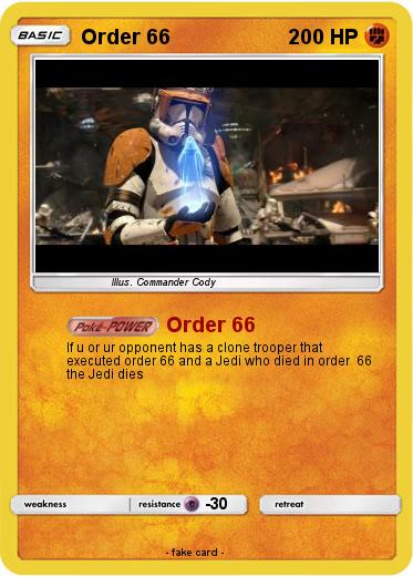 Pokemon Order 66