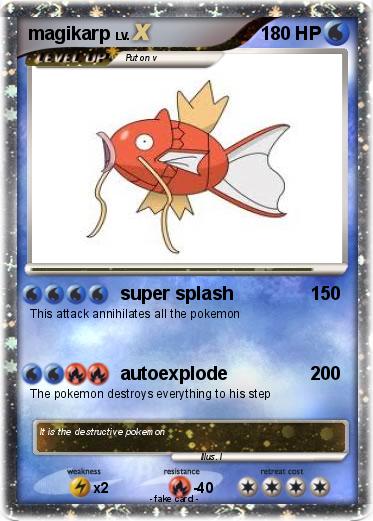 Pokemon magikarp