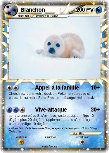 Pokemon Blanchon