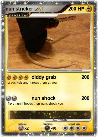 Pokemon nun stricker
