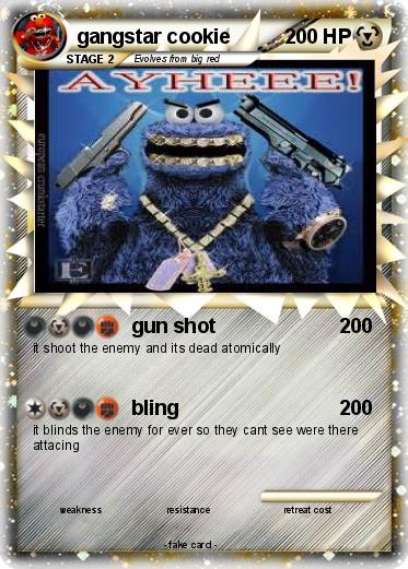 Pokemon gangstar cookie
