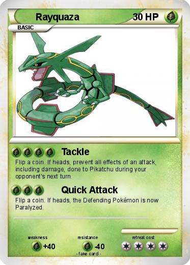 Pokemon Rayquaza