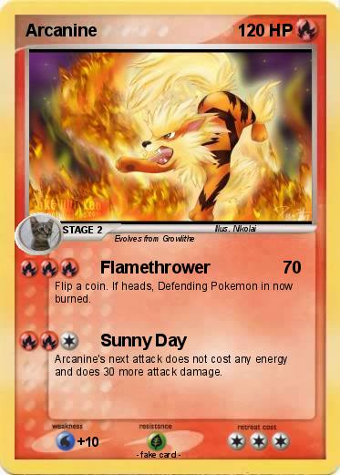 Pokemon Arcanine