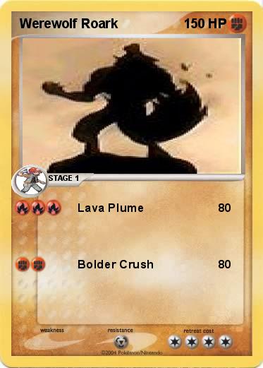 Pokemon Werewolf Roark