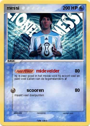 Pokemon messi