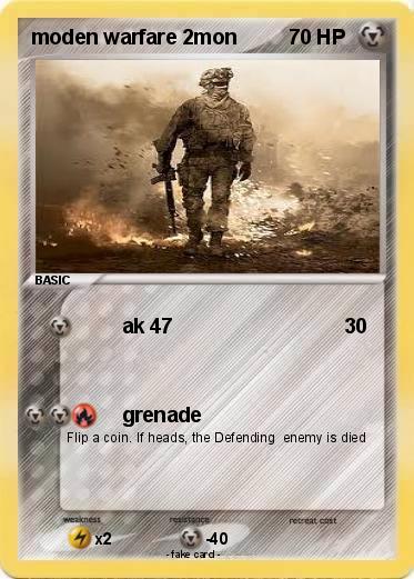 Pokemon moden warfare 2mon