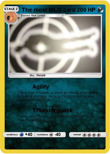 Pokemon The most MLG card