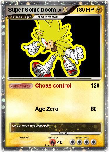 Pokemon Super Sonic boom